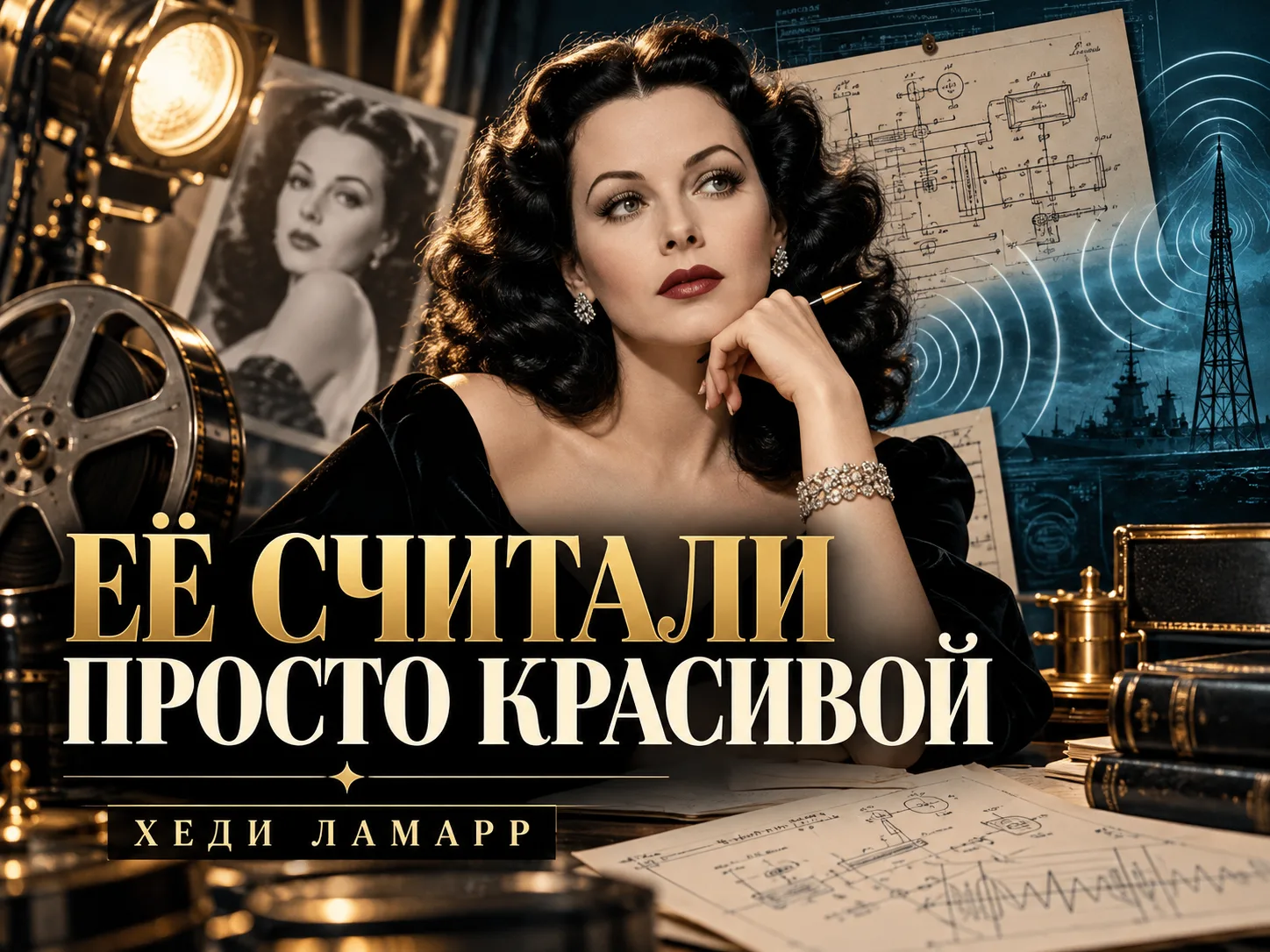 ХЕДИ ЛАМАРР: ЖЕНЩИНА, КОТОРУЮ СЧИТАЛИ ПРОСТО КРАСИВОЙ