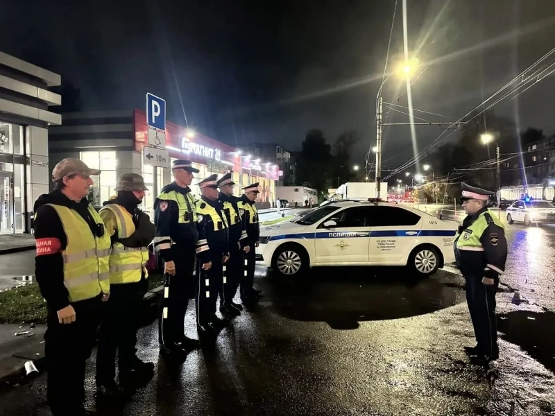 🚔 В Ивановской области сотрудники Госавтоинспекции и народные дружинники провели совме...