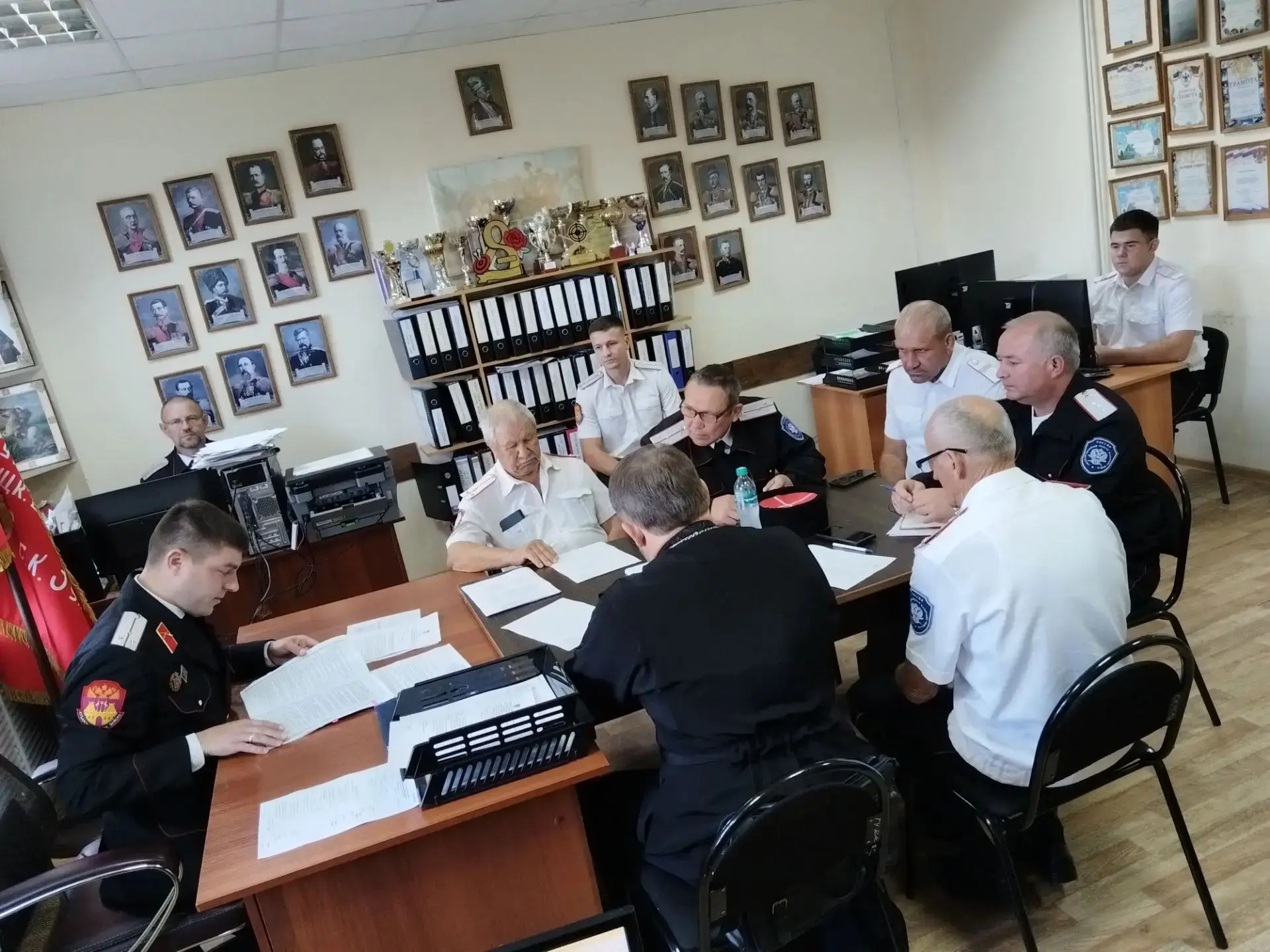 9 октября состоялся очередной Совет атаманов Каневского РКО