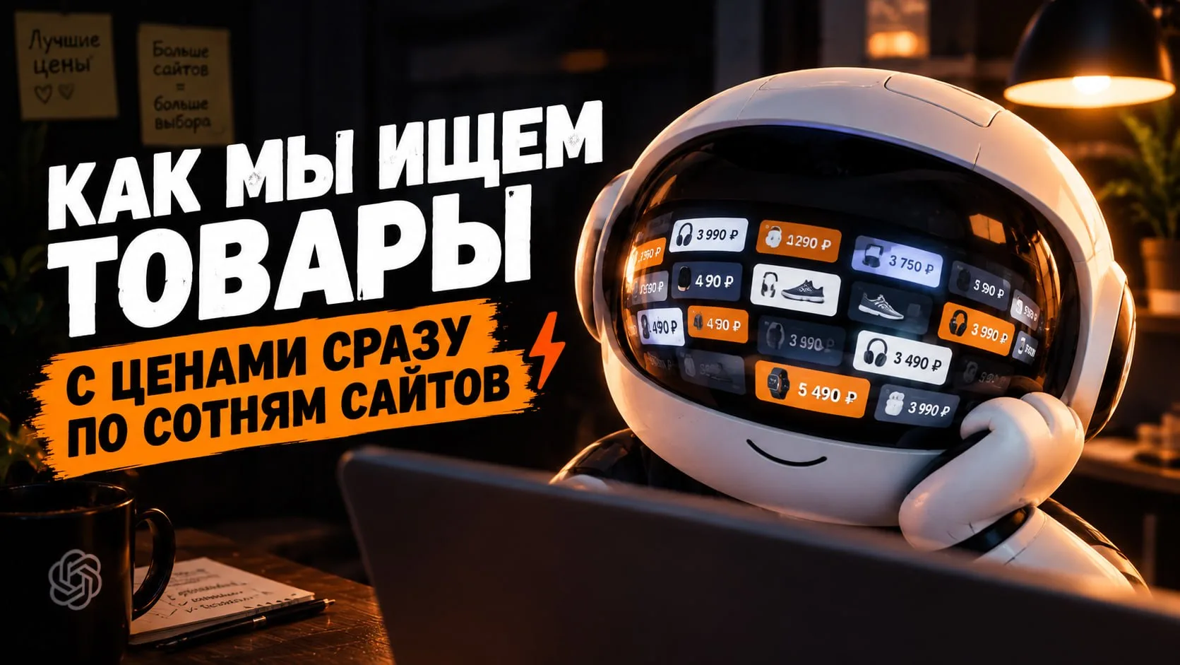 Как мы ищем товары с ценами сразу по сотням сайтов ⚡️