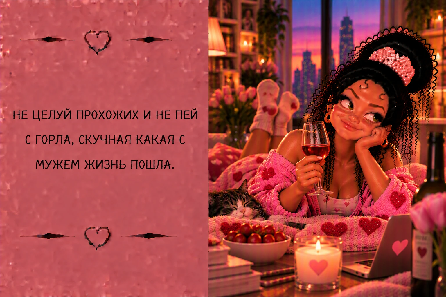 Барышня в халате | Психология с юмором