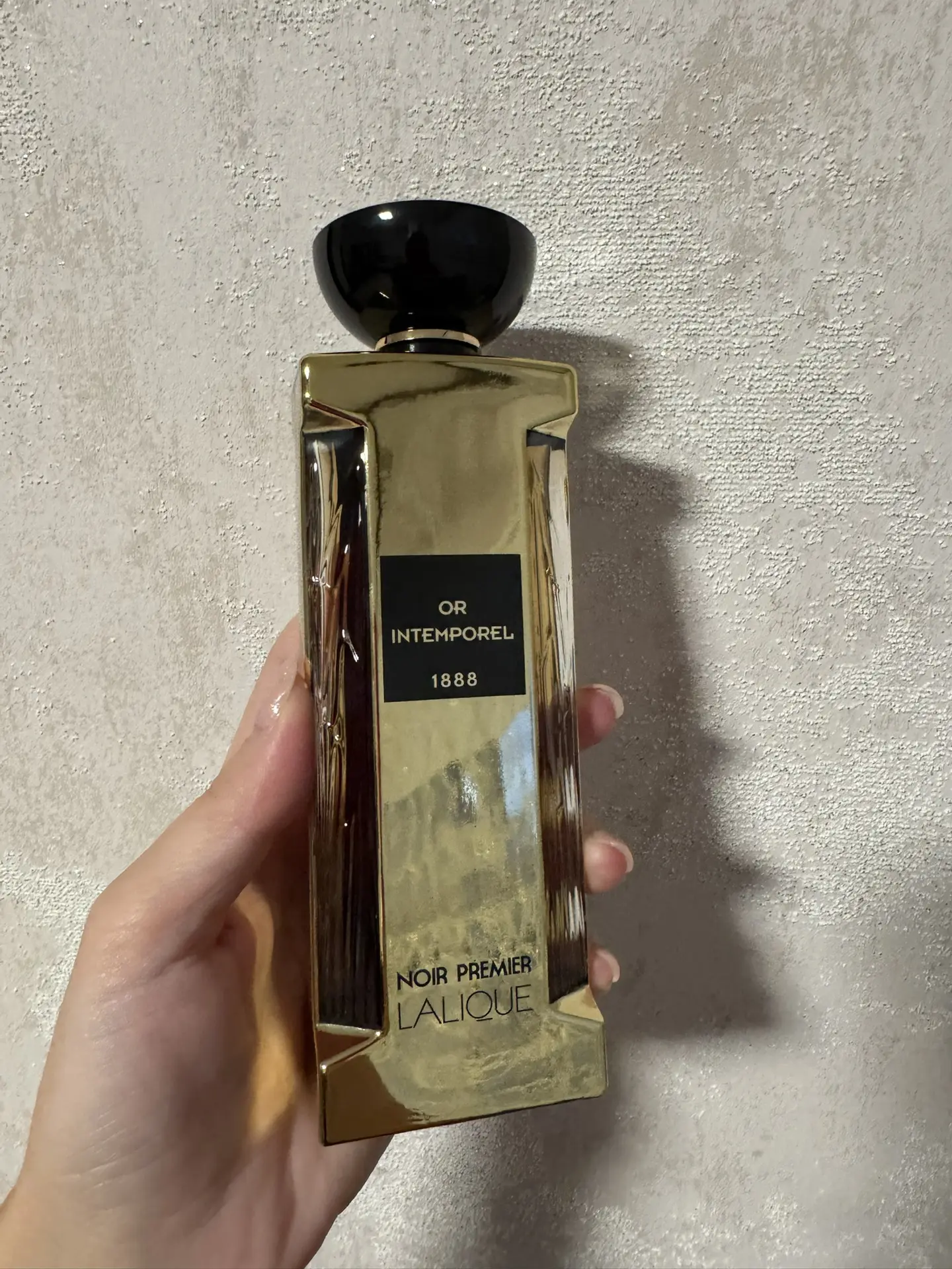 Заходит важно в распив Or Intemporel из бутиковой коллекции Lalique