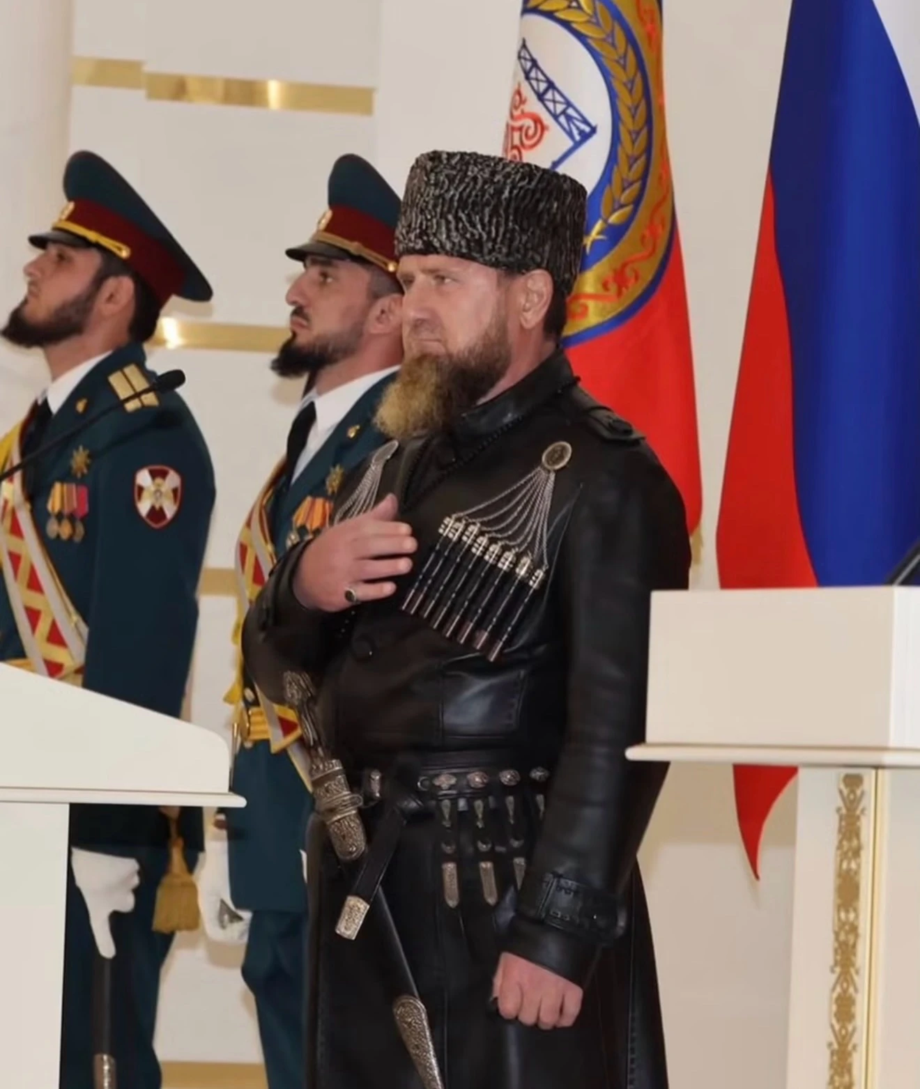 Сегодня в ходе торжественной церемонии инаугурации Рамзан Ахматович Кадыров вступил в д...