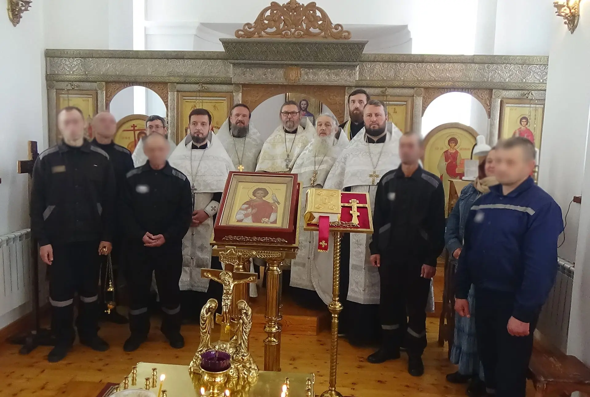 В лечебно-исправительном учреждение №3 УФСИН России по Тульской области прошло богослуж...