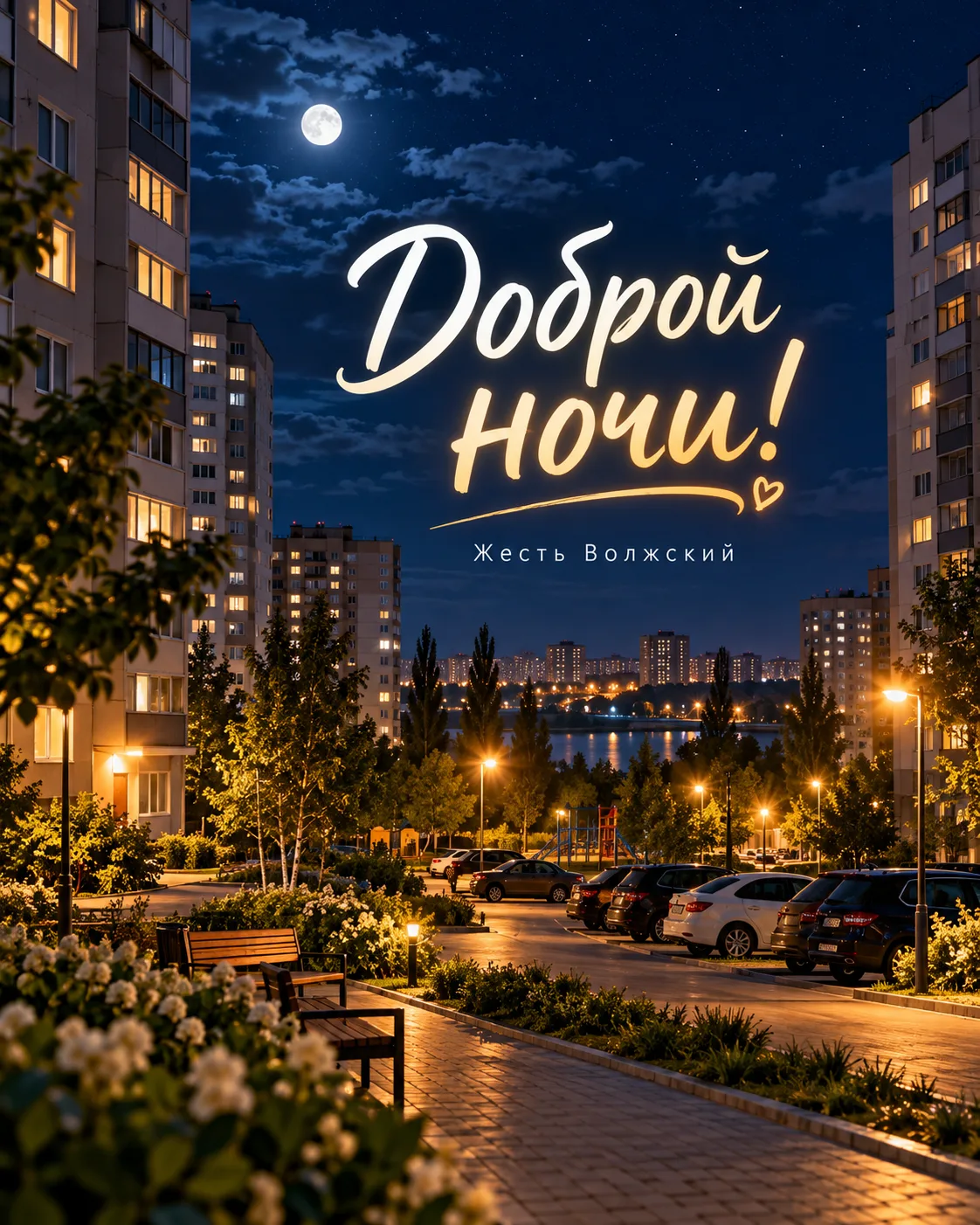 🌙 Доброй ночи, Волжский!