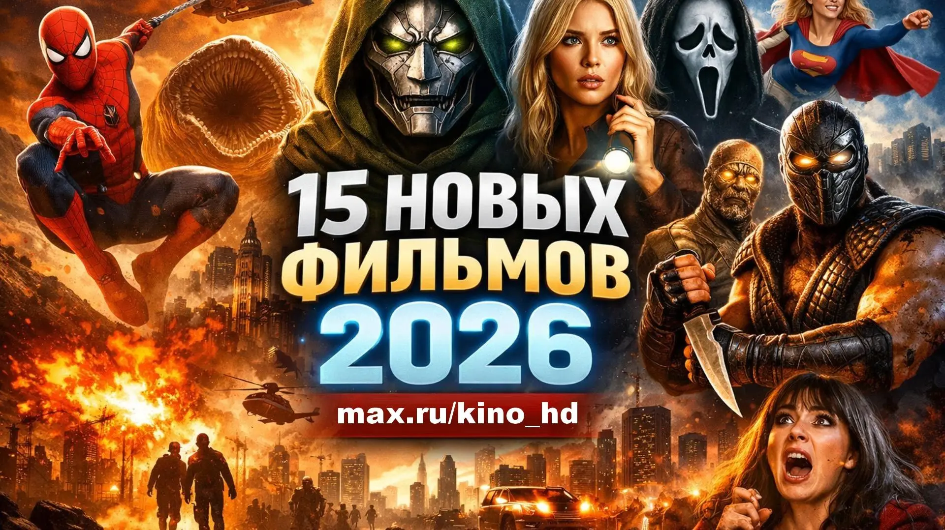 В этом канале много интересных фильмов 🍿