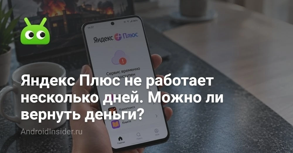 Как вернуть деньги за Яндекс Плюс после атак на дата центры и не попасть к мошенникам