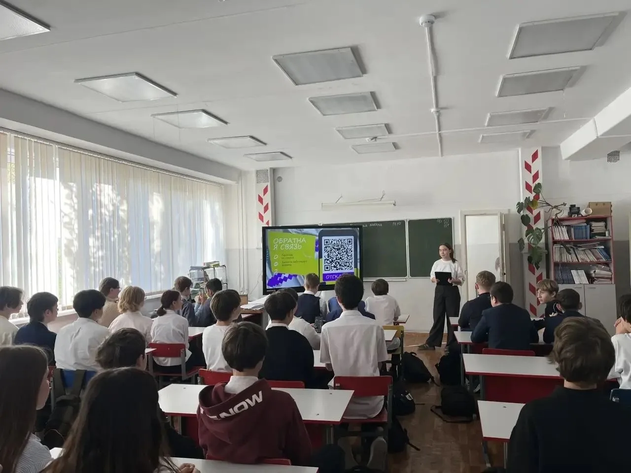 📚Специалисты Молодёжного центра побывали в школе д. Подымалово