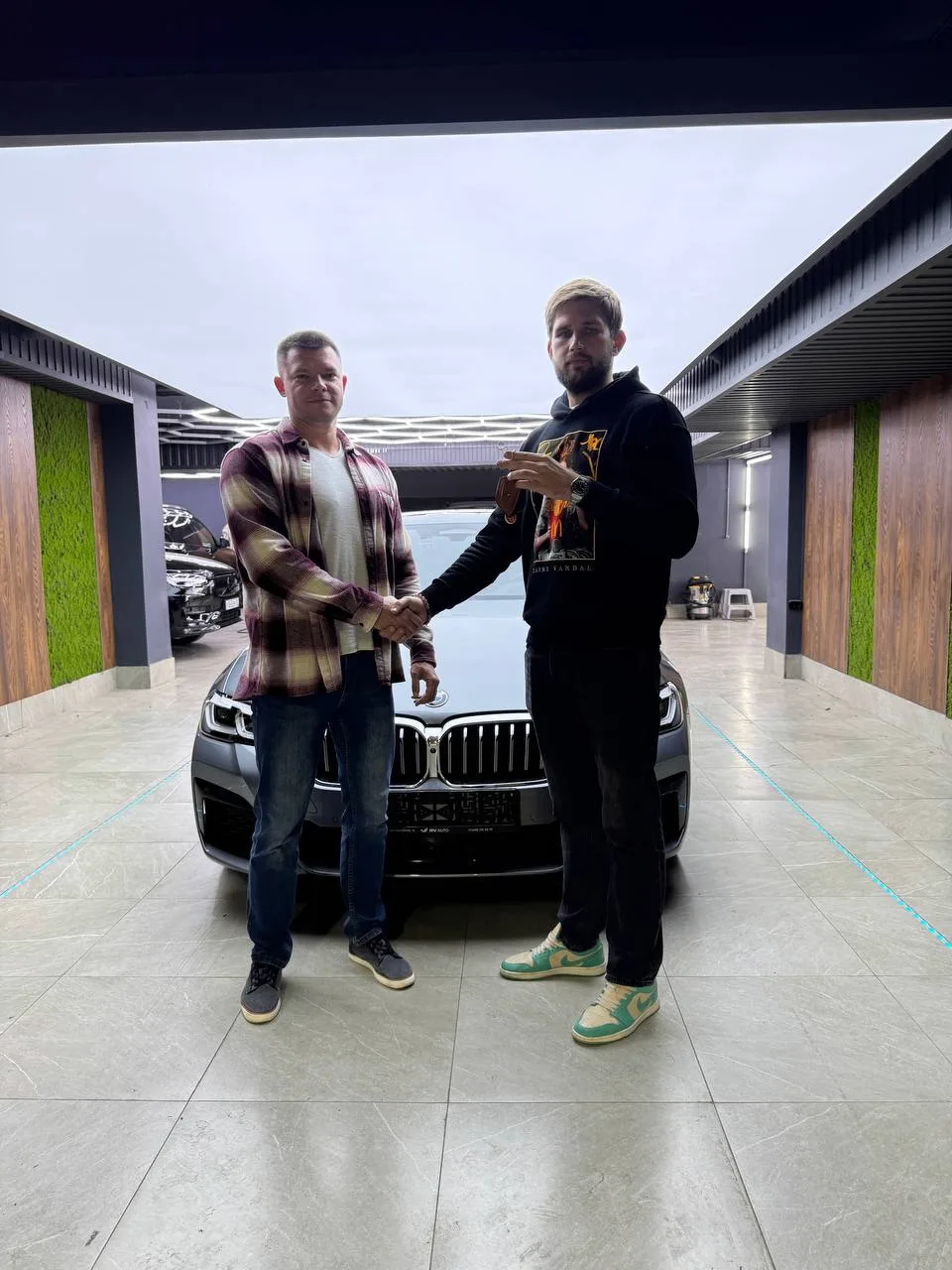 Выдали BMW 5 из Кореи ✔️