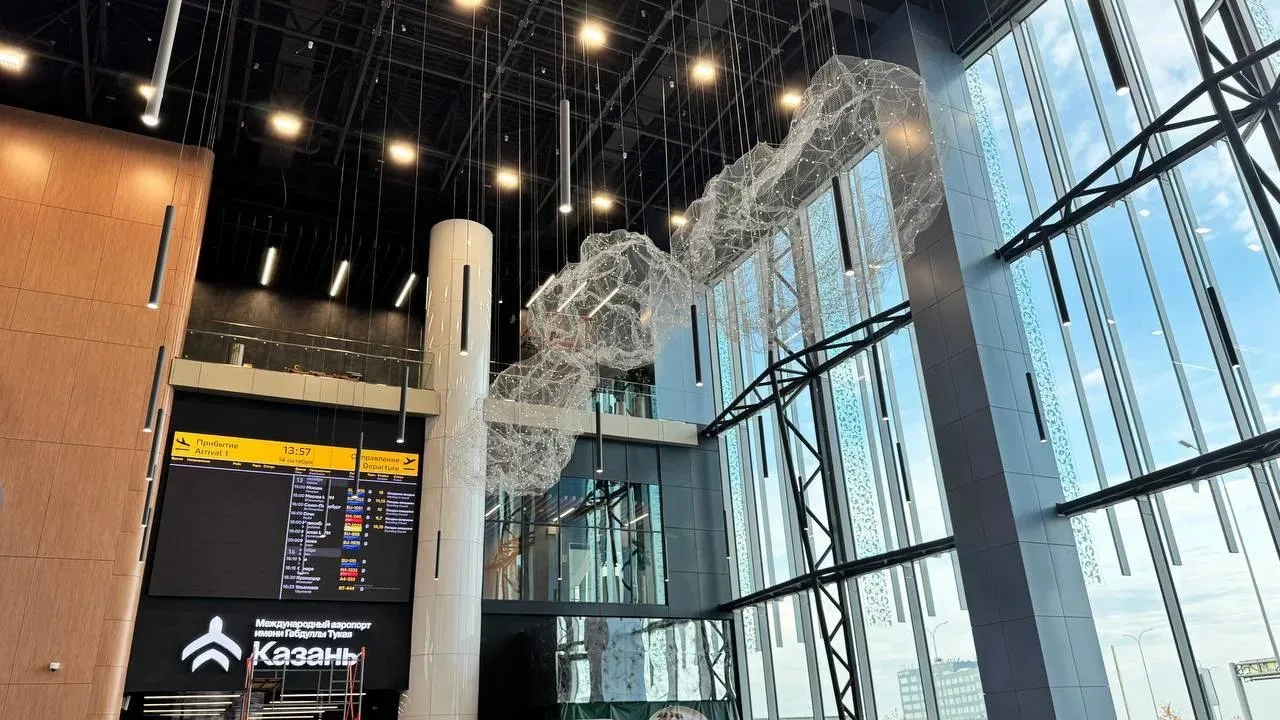 🛬 Эксклюзив: делимся кадрами нового терминала международного аэропорта Казани