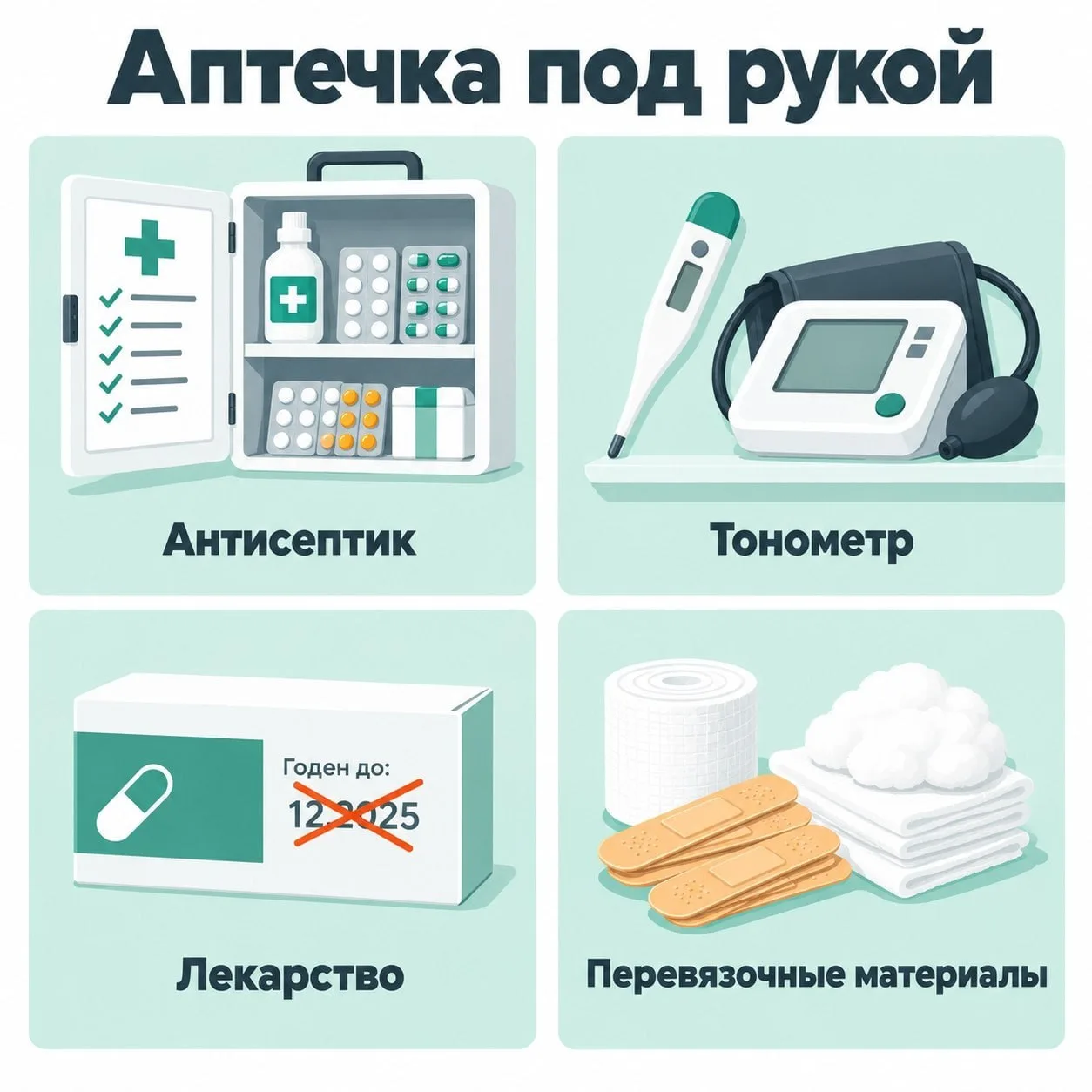 Аптечку дома обычно проверяют, когда что-то понадобилось, — и в этот момент выясняется,...