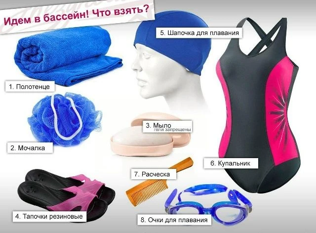 «Первый поход в бассейн: что взять и как себя вести?»