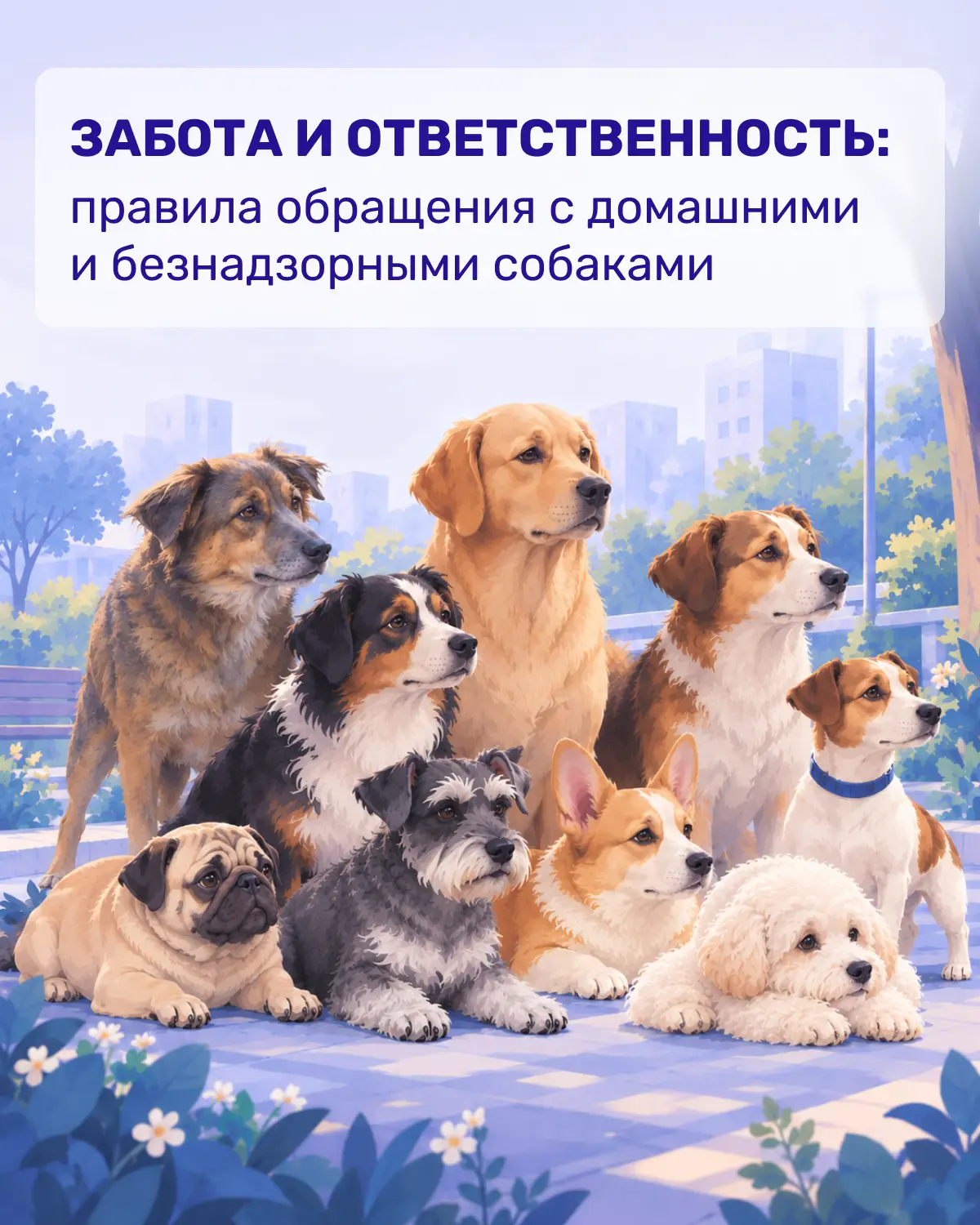 🐶 Ответственное обращение с животными: что важно знать жителям и гостям Сириуса