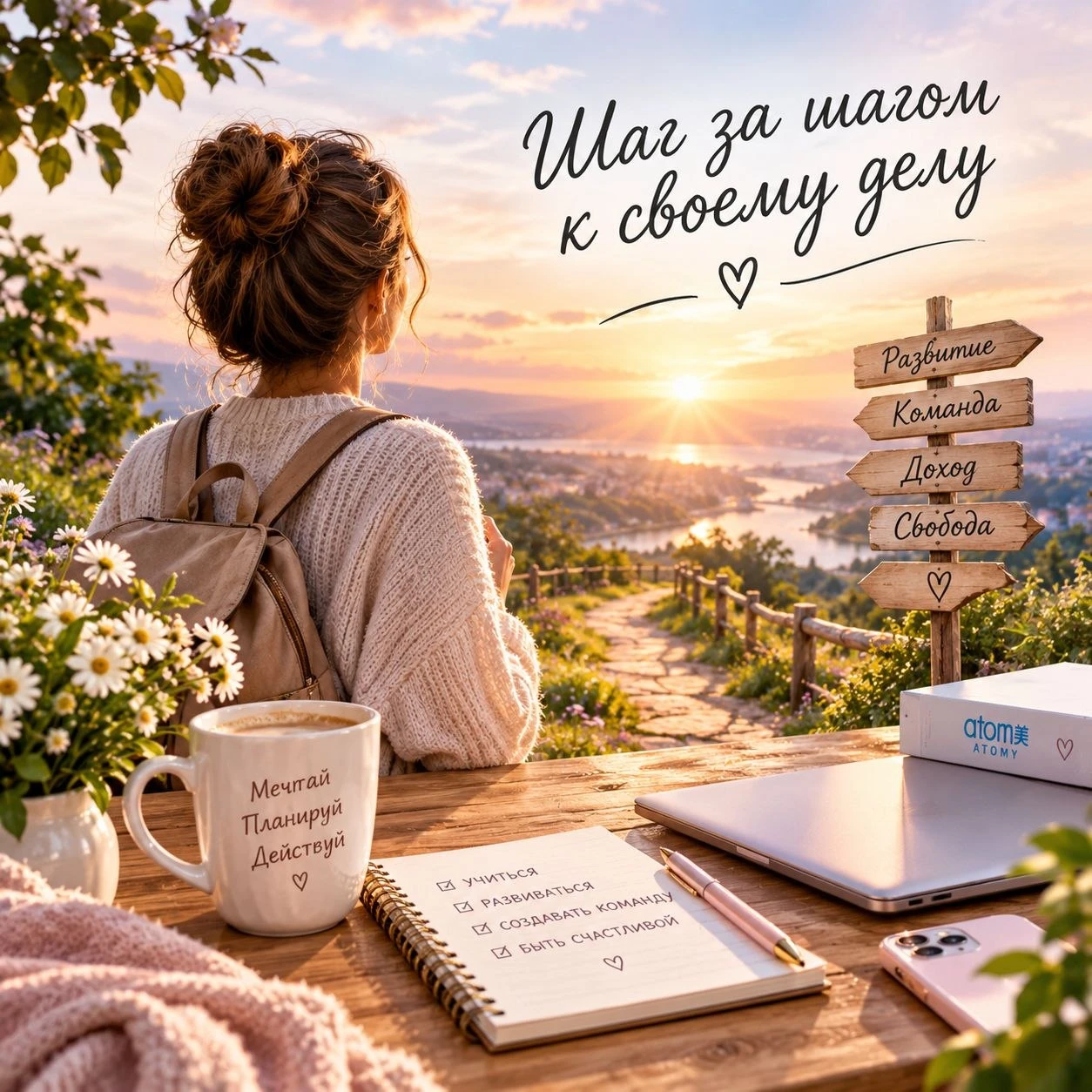 🌷 Почему я решила строить свою команду в Atomy?