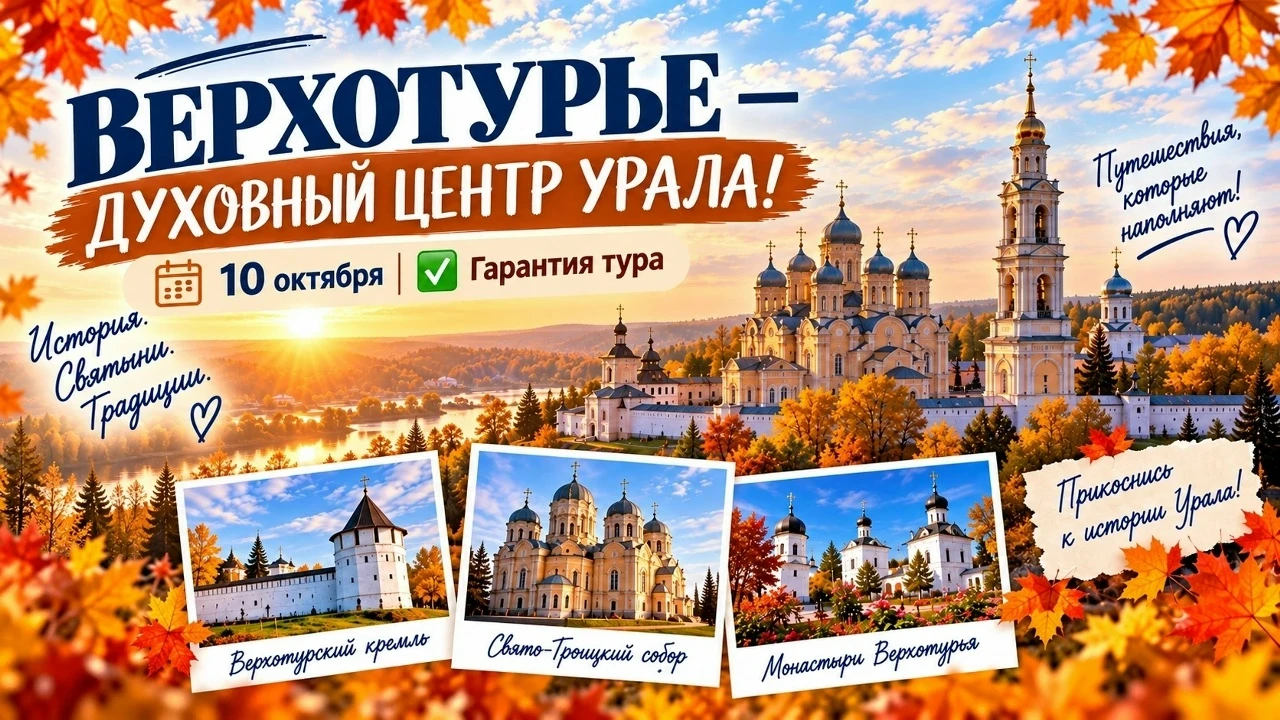 ⛪ ВЕРХОТУРЬЕ 10 октября.