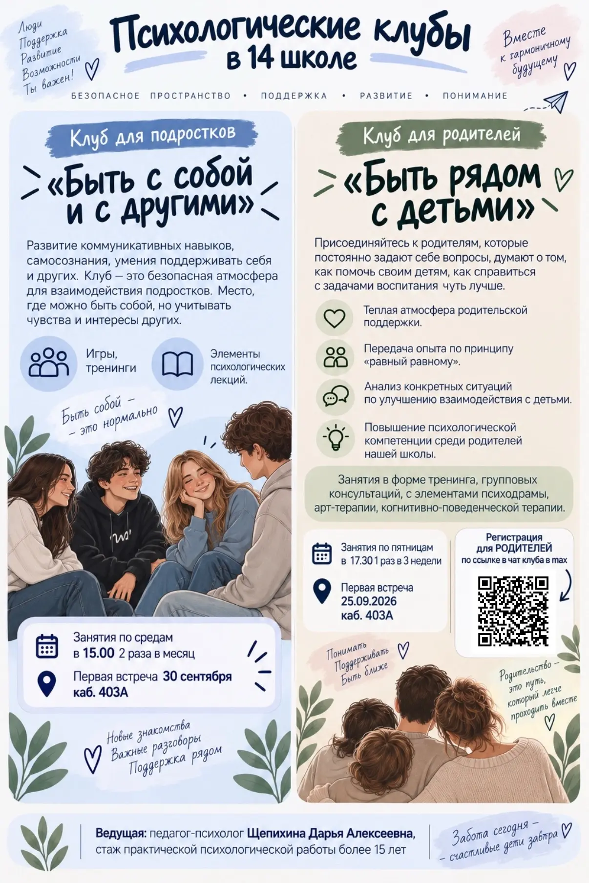 Встречи психологического клуба