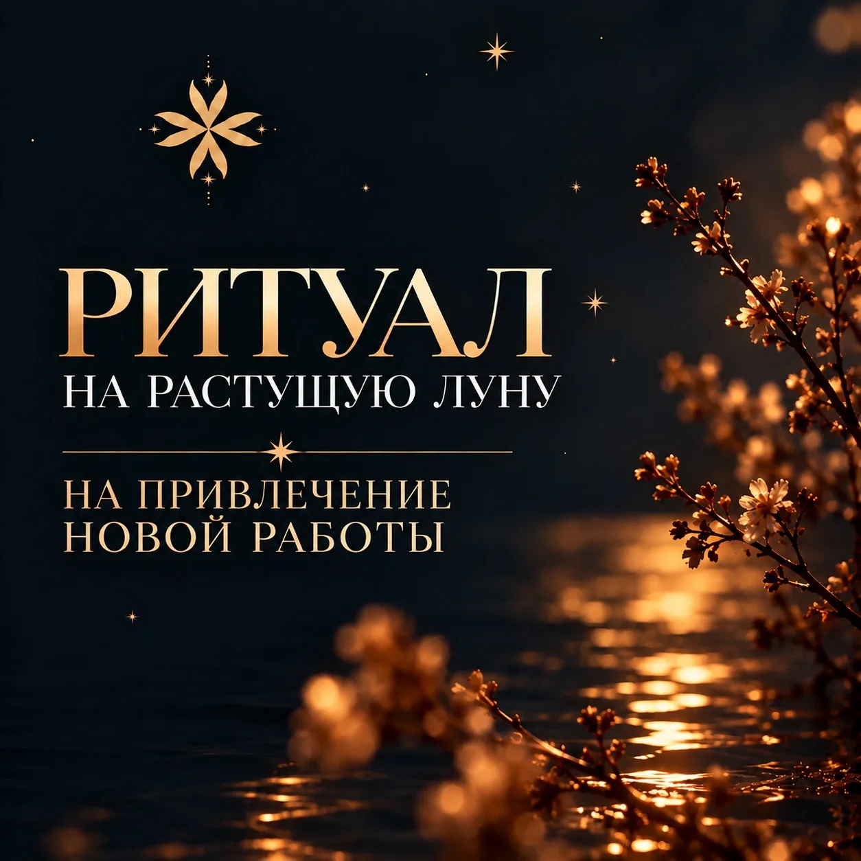 🌙 РИТУАЛ НА РАСТУЩУЮ ЛУНУ ДЛЯ ПРИВЛЕЧЕНИЯ НОВОЙ РАБОТЫ С ДОСТОЙНЫМ ДОХОДОМ