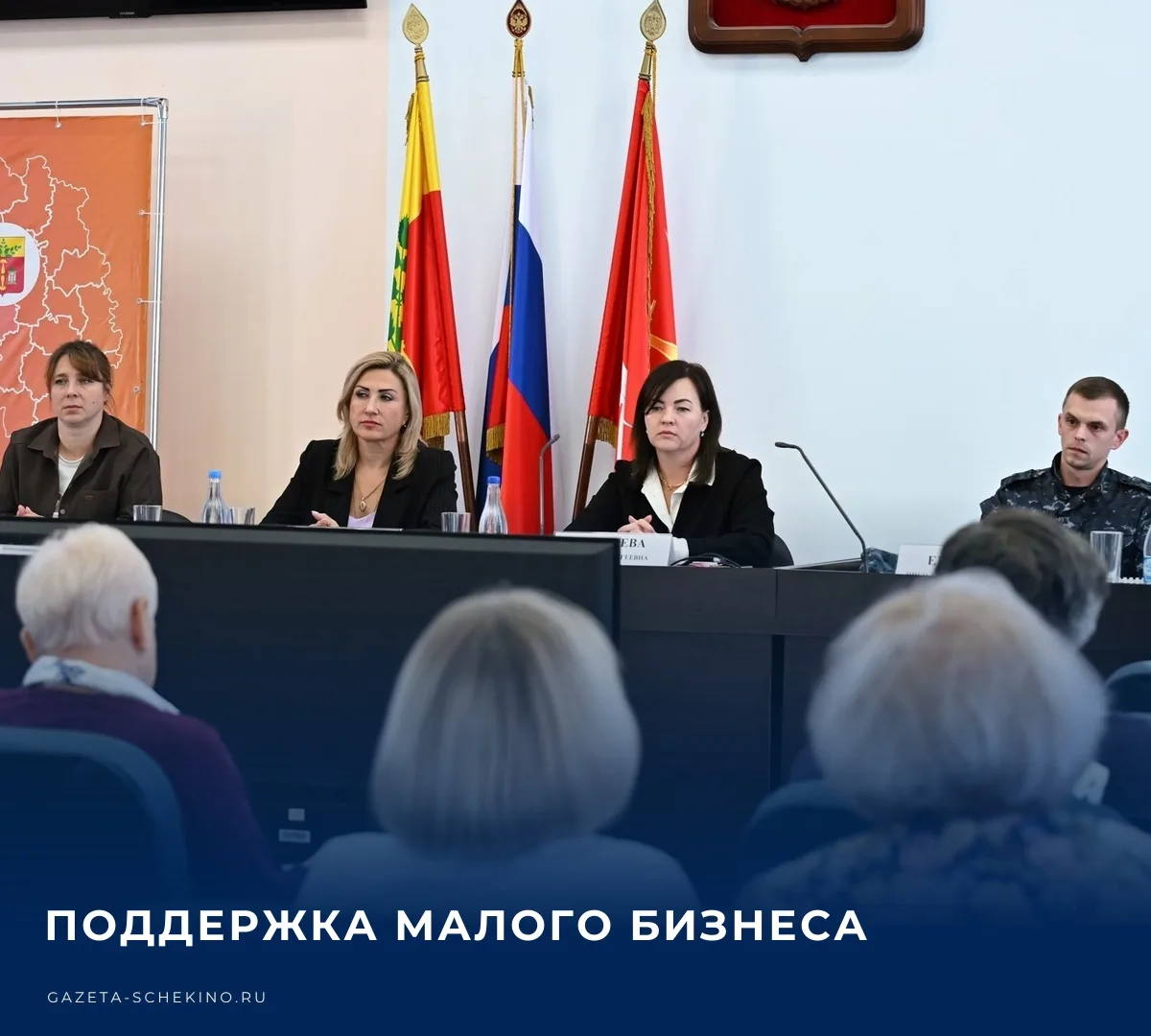 В администрации Щёкинского района  на недавнем заседании комитета по улучшению инвестиц...