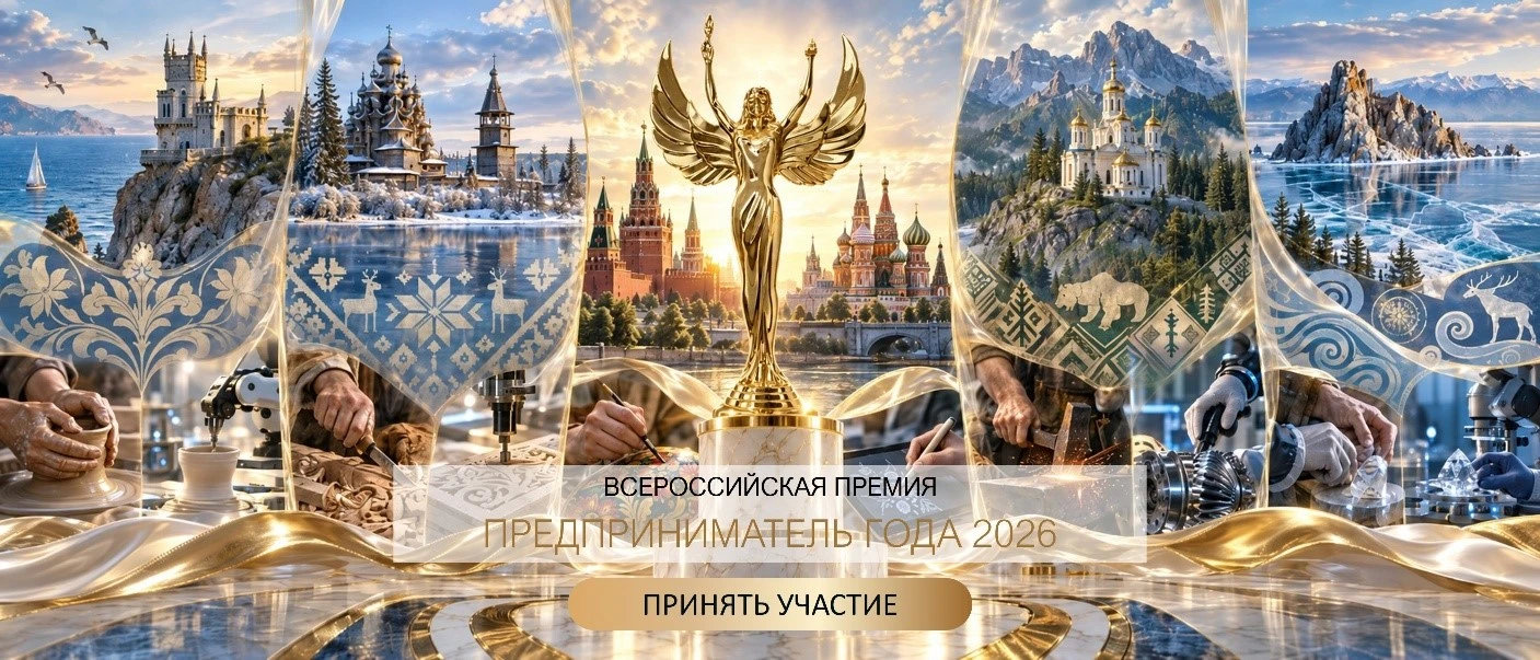 Финальный этап приёма заявок на премию «Предприниматель года — 2026»