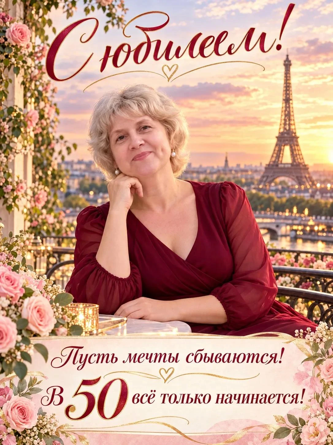 Сегодня моей сестрёнке — 50! ❤️