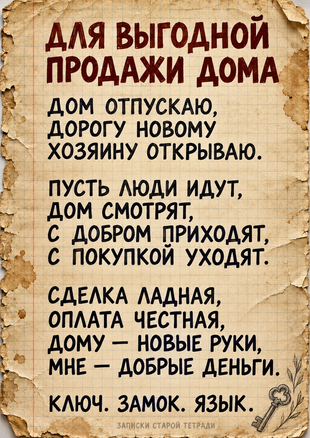 ДЛЯ ВЫГОДНОЙ ПРОДАЖИ ДОМА 🏡