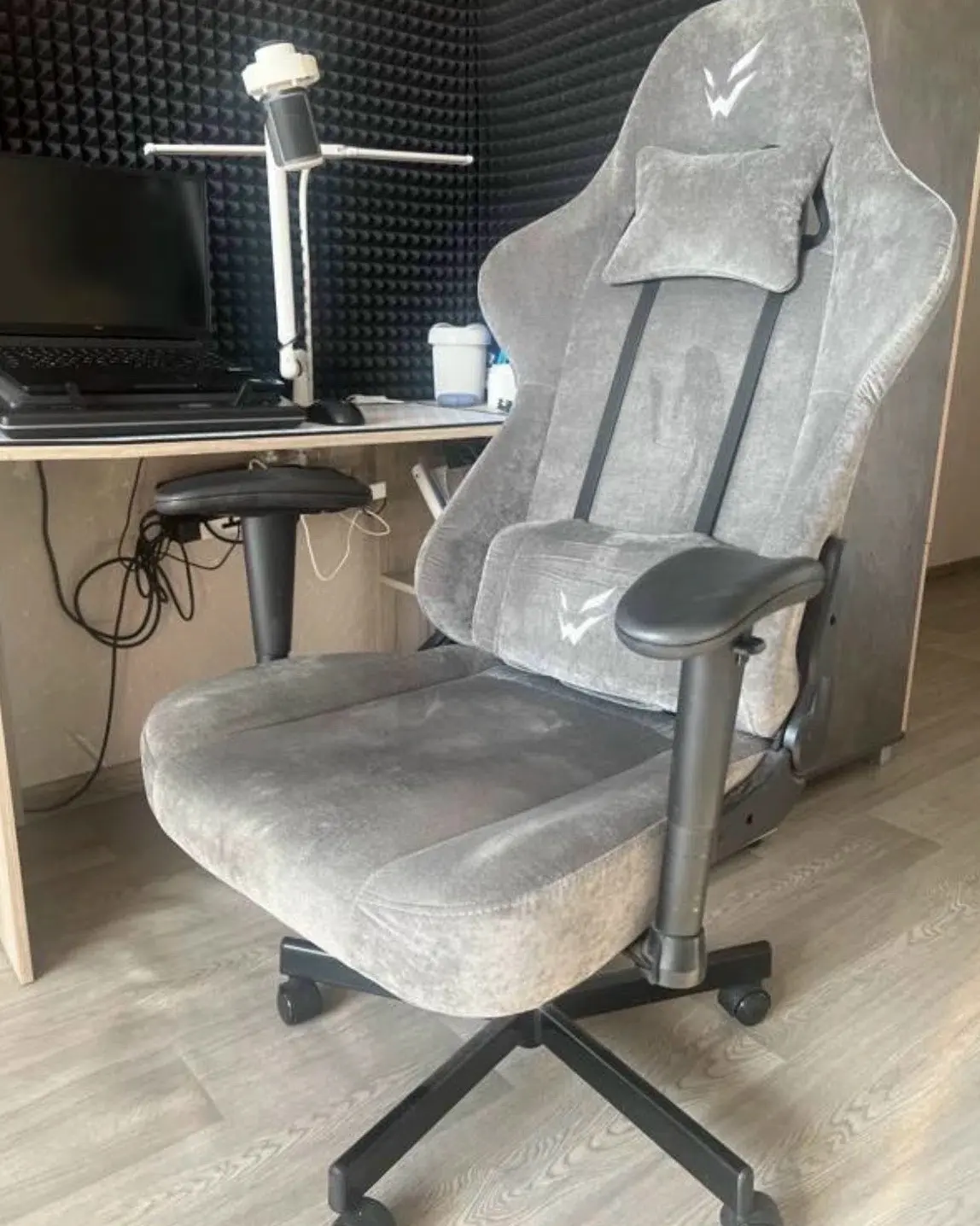 ЭНГЕЛЬС, центр! Компьютерное кресло ARDOR GAMING Chaos Guard 500B серый - 10 тыс. отлич...
