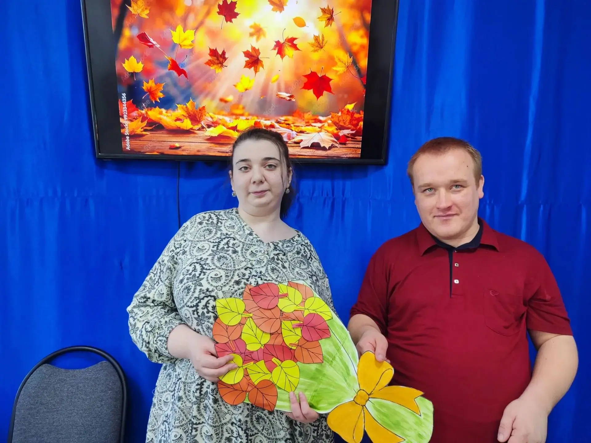 Мастер-класс «Осенний букет».