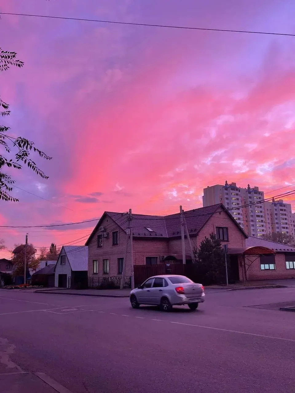 Закат сегодня такой 🩷