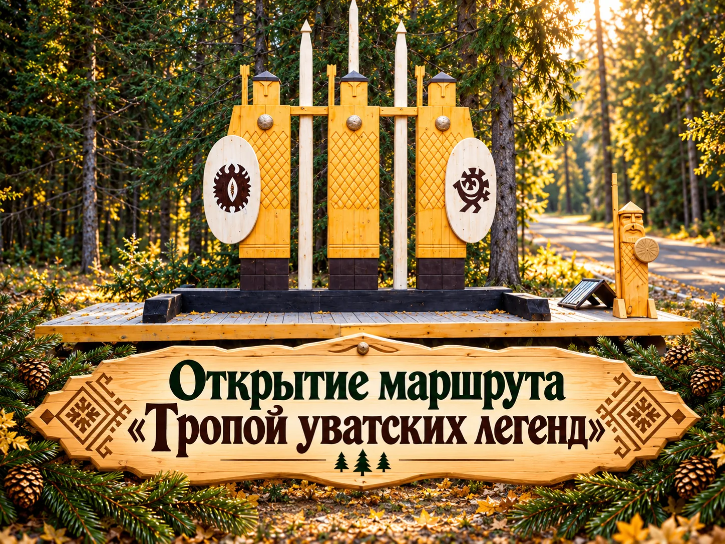 📅 17 октября на территории ФОК «Иртыш» состоится торжественное открытие маршрута «Троп...
