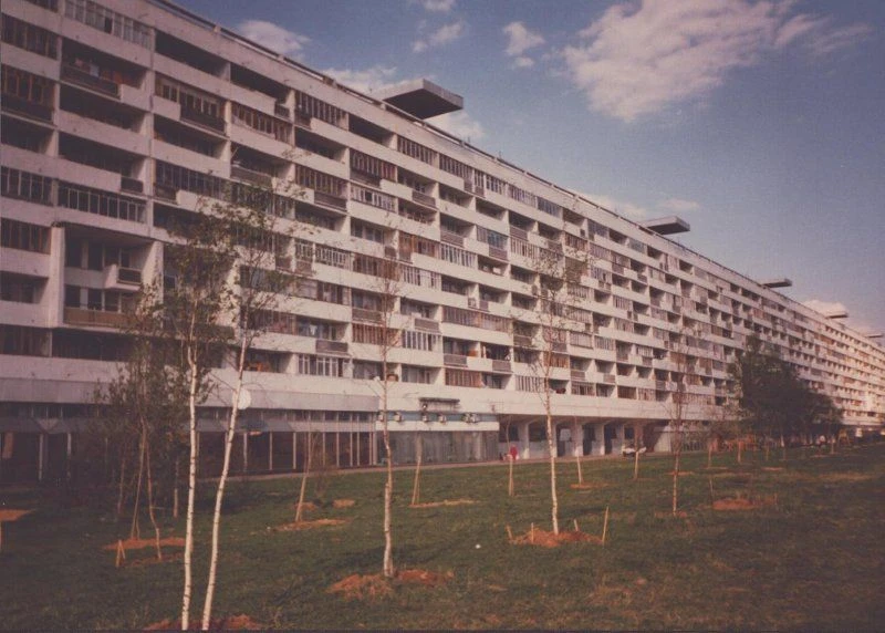 Дом «Флейта», 1997 год. Фото А.В. Карандеевой из архива Музея Зеленограда с сайта goska...