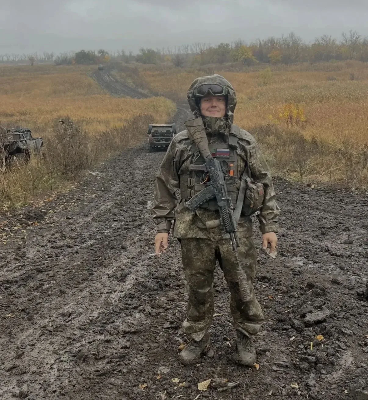 В грязи, но с улыбкой на лице 🇷🇺