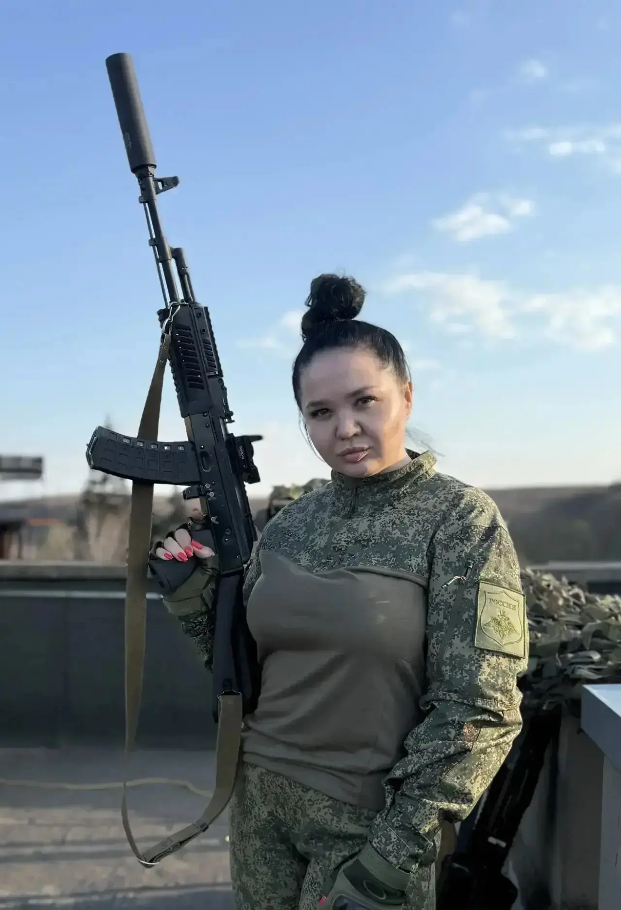 Наша Анжелика «Черная Мамба» песню прислала.