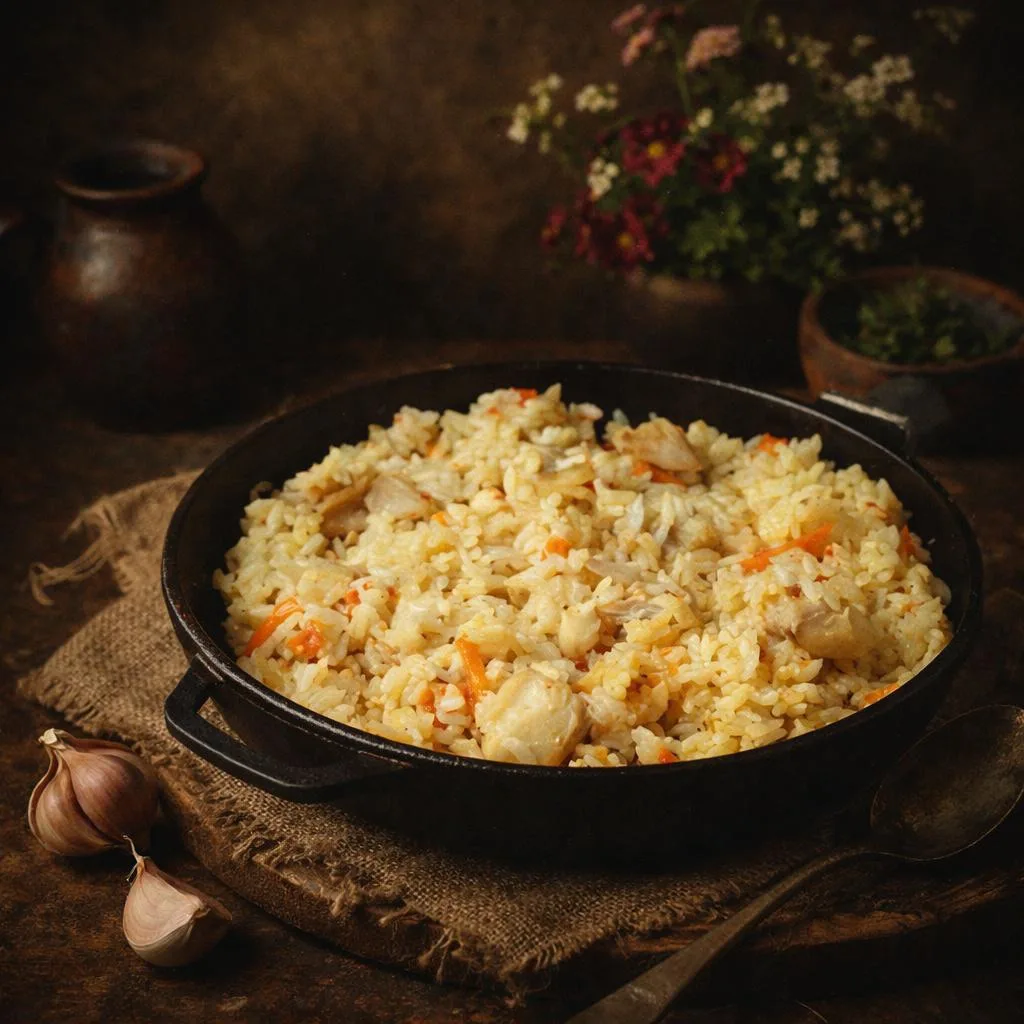 🍚 Плов с рыбой