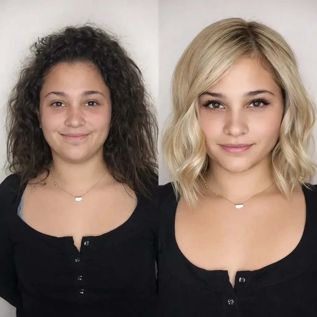 💇‍♀️Рубрика ДО/ПОСЛЕ голосуем девочки