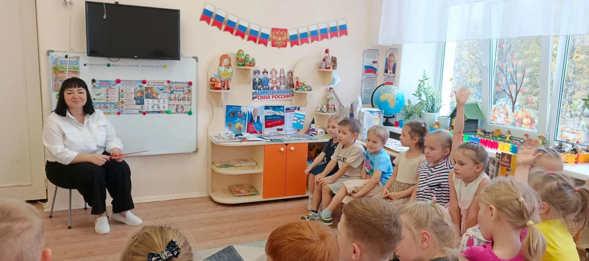 Открытые уроки культуры безопасности в МБДОУ детский сад "Дюймовочка"