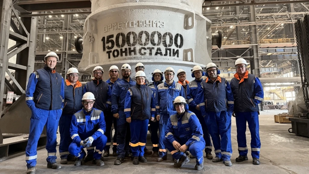 Промсорт-Калуга выпустил 15-миллионную тонну стали