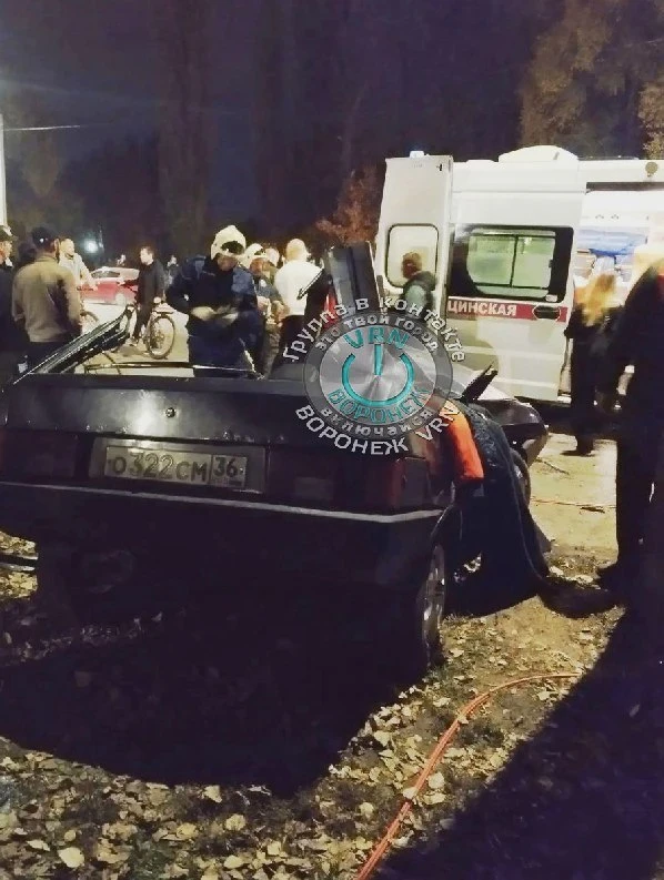 Авария на левом берегу