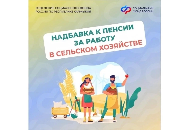 Почти 1 800 пенсионеров Калмыкии получают «сельскую» надбавку