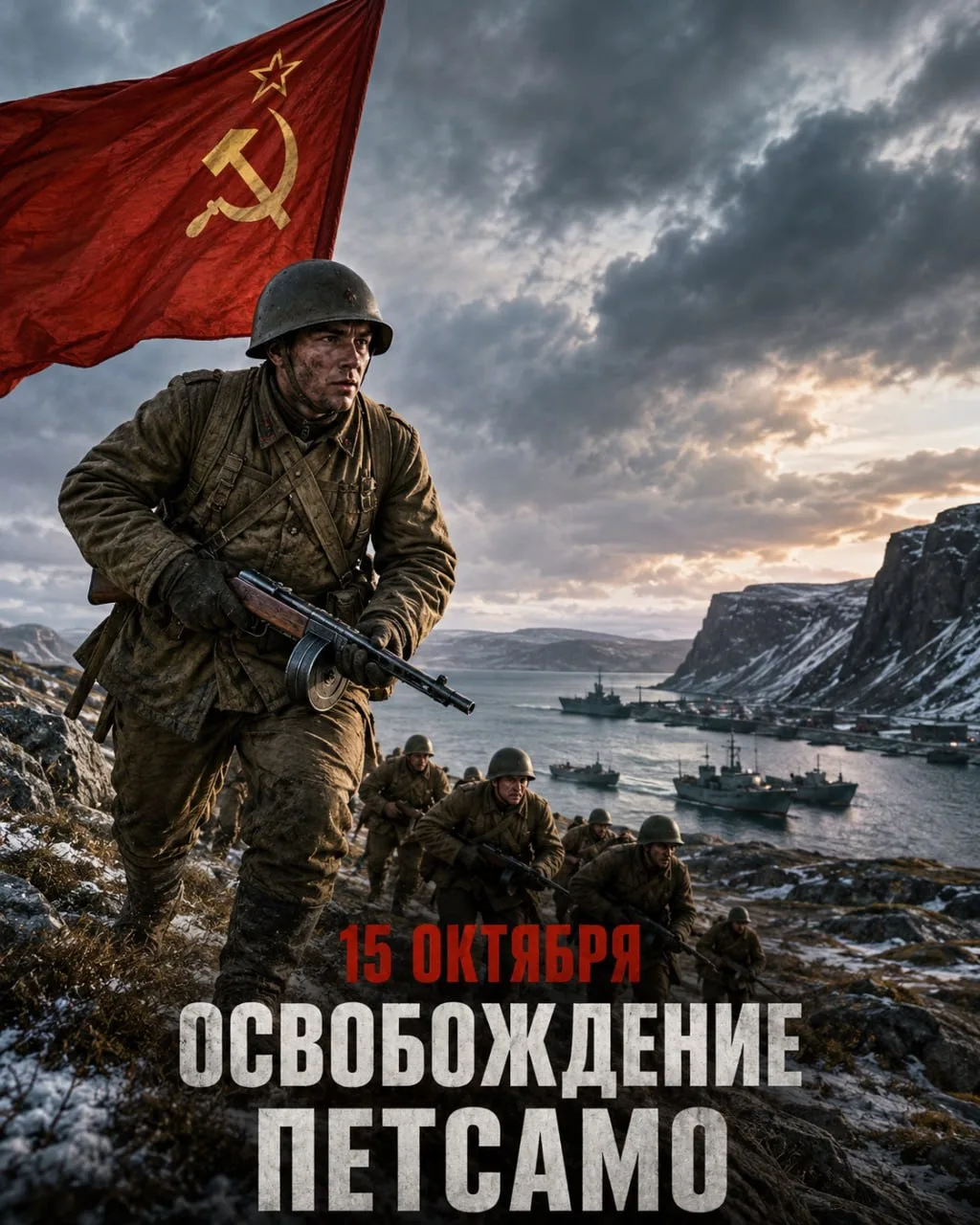 15 ОКТЯБРЯ — ПЕТСАМО: КАК КРАСНАЯ АРМИЯ ПРОРВАЛАСЬ ЧЕРЕЗ ТУНДРУ И УДАРИЛА С МОРЯ