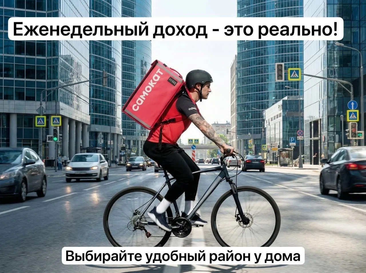 Приглашаем курьеров для доставки заказов Самоката на ЦФЗ г. Казань