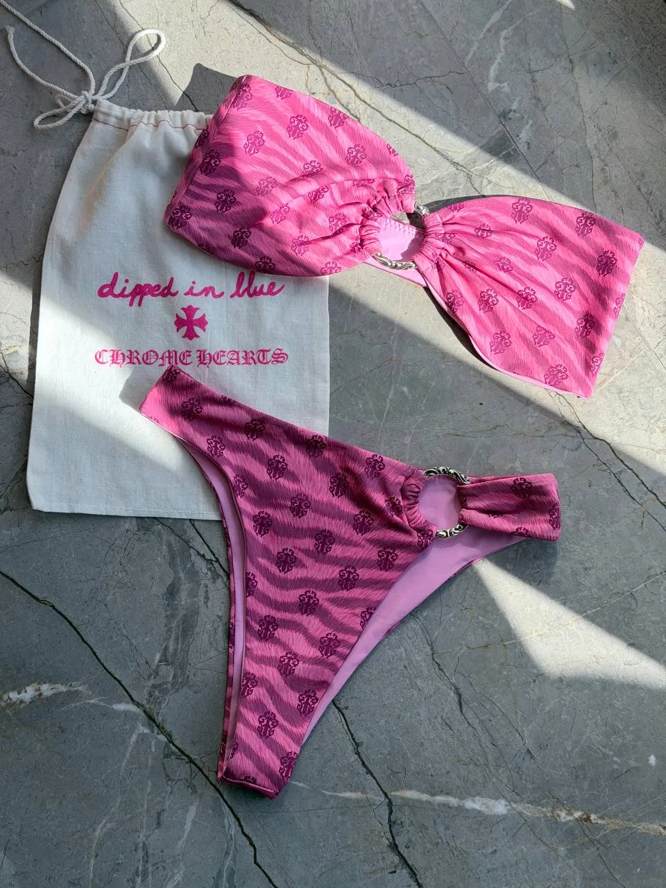 Купальник Chrome Hearts,