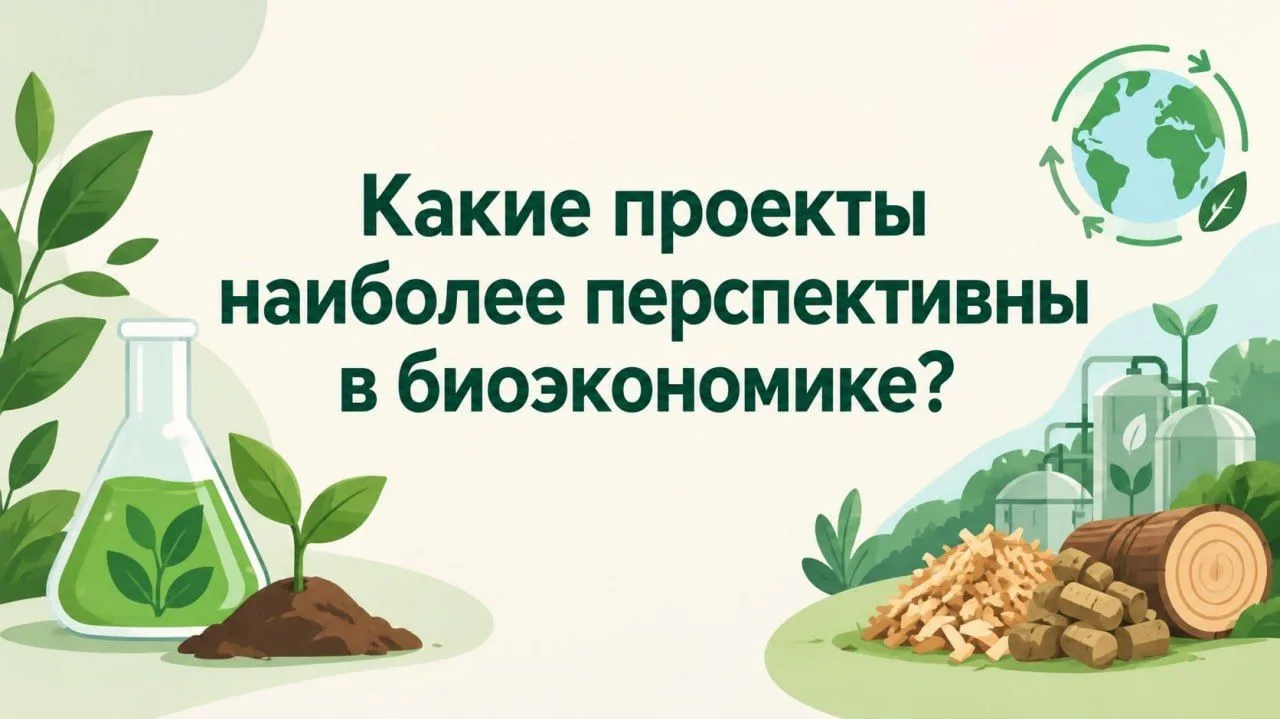 Какие проекты наиболее перспективны в биоэкономике?