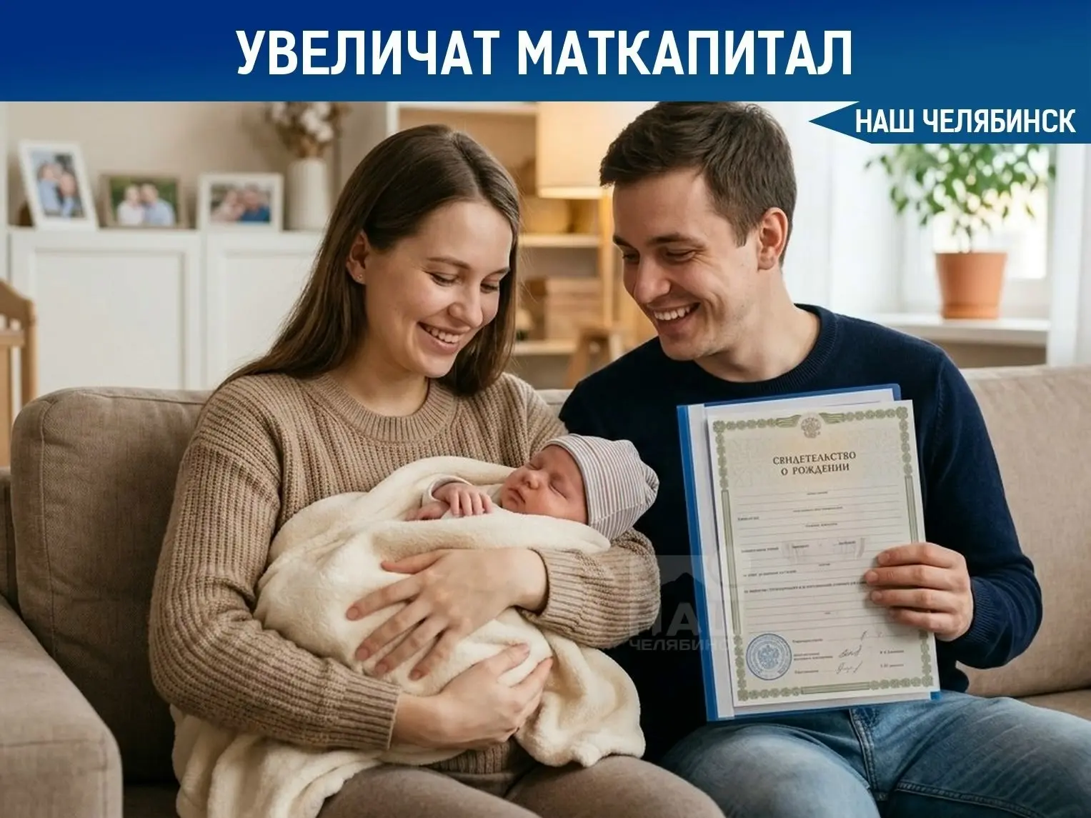 💰 Маткапитал на второго ребенка вырастет до миллиона