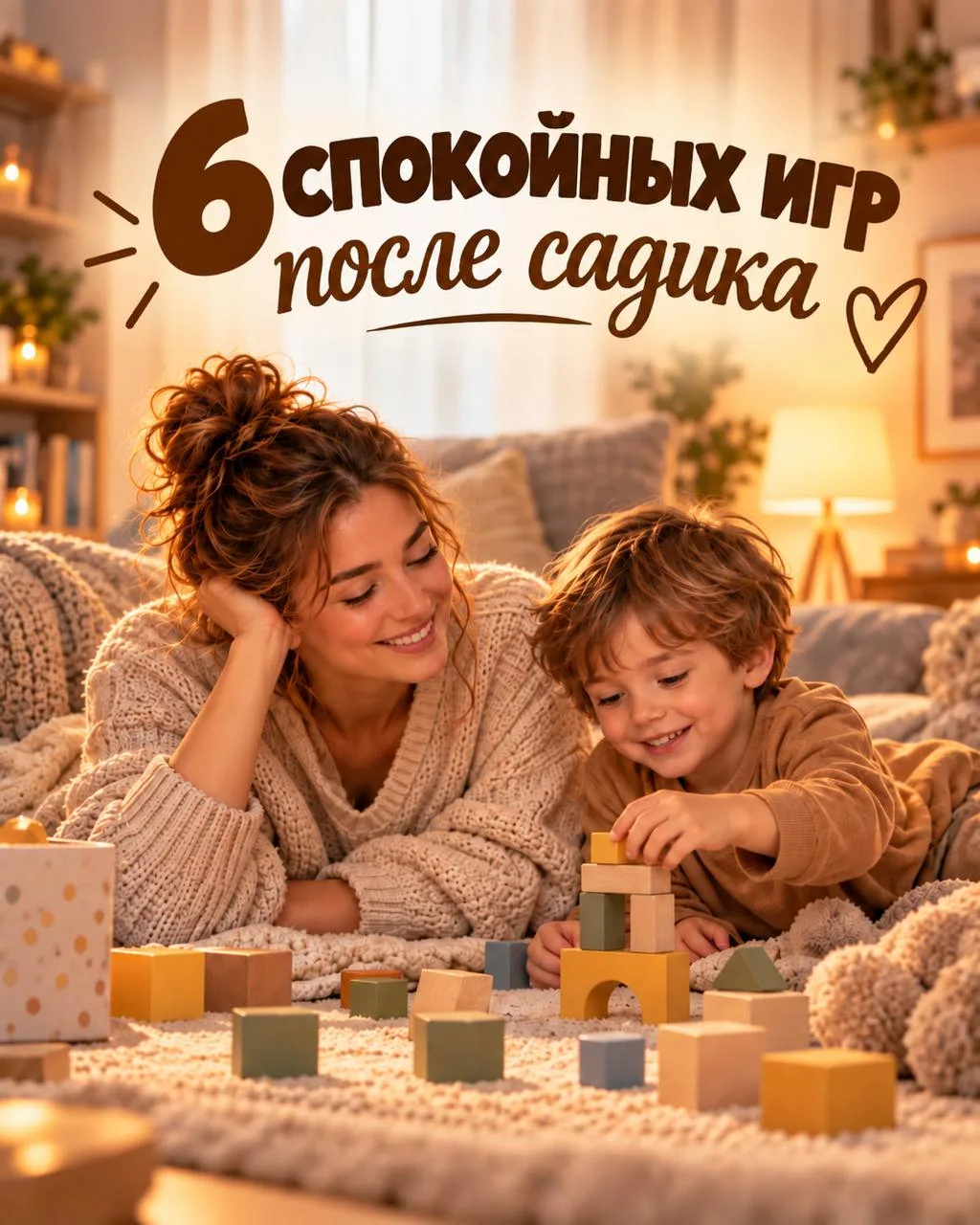 Игры после садика, когда у вас с ребенком разный уровень энергии) 🤪