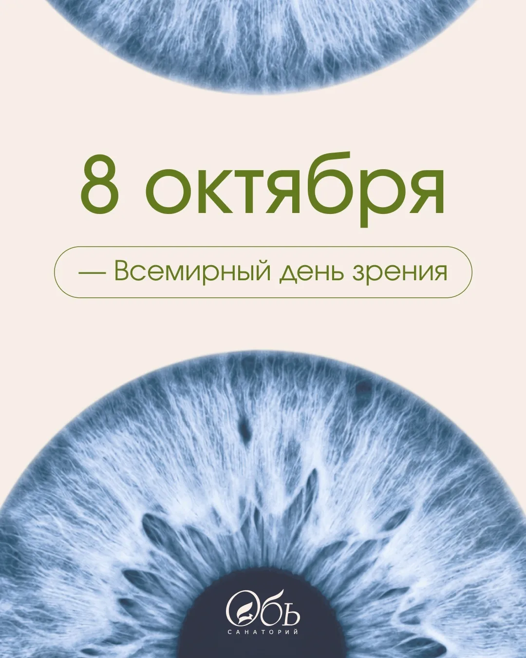 8 октября — Всемирный день зрения 👁️