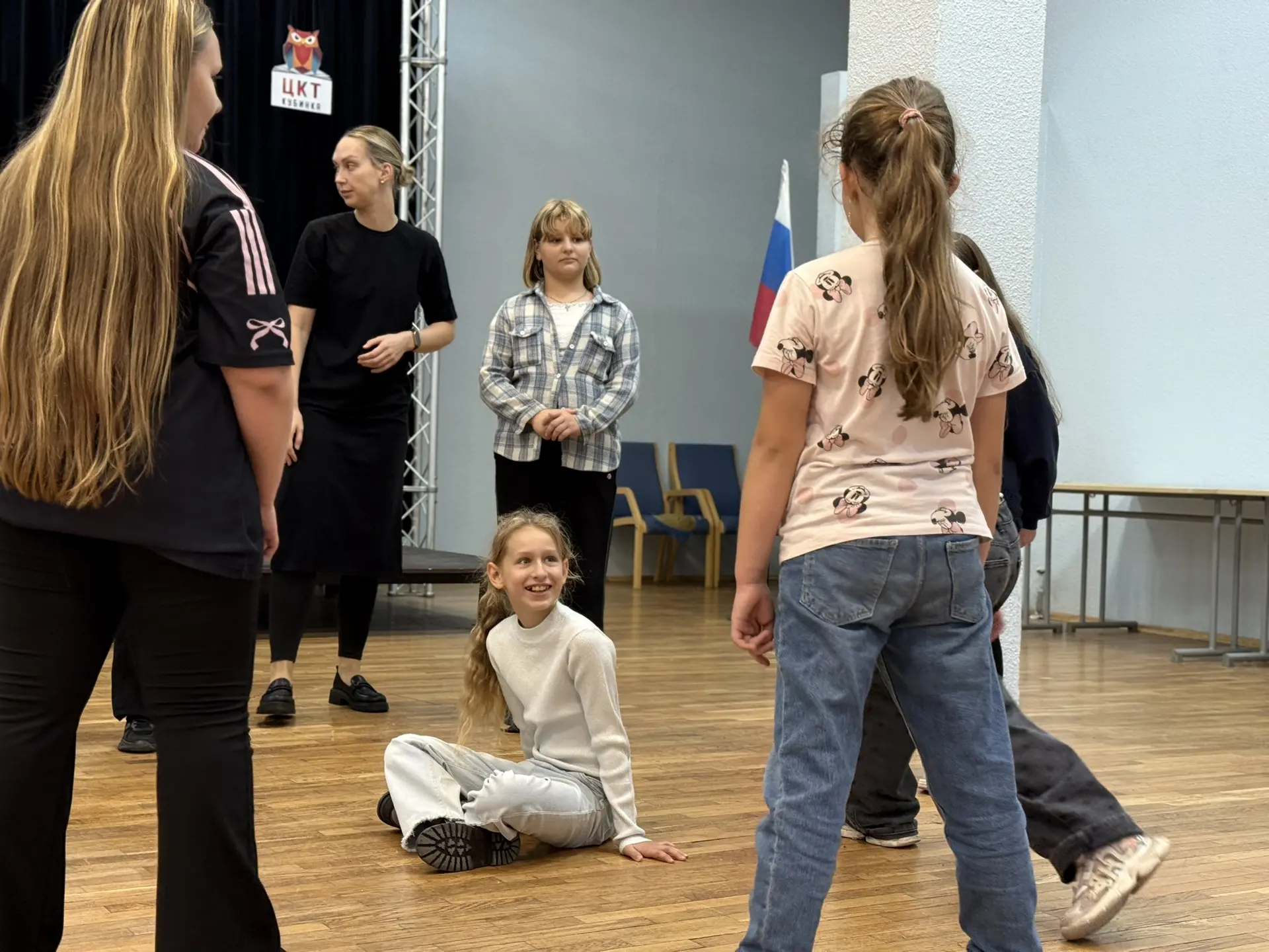 7 октября в рамках «Культканикул» в ЦКТ-Кубинка состоялся мастер-класс по актёрскому ма...