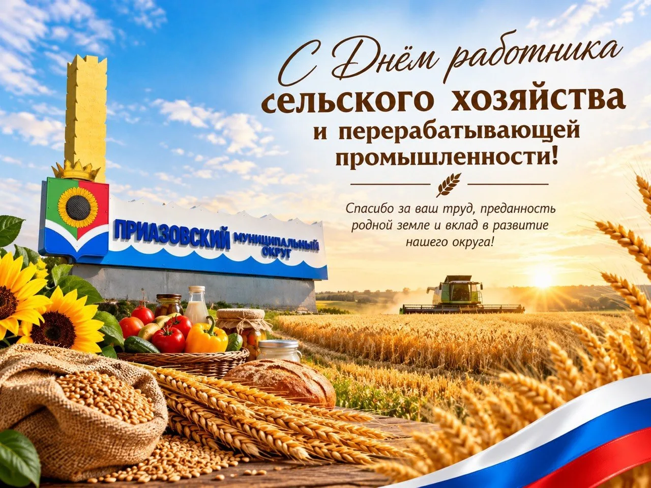 Дорогие земляки! Уважаемые труженики села, фермеры, руководители и коллективы агропредп...