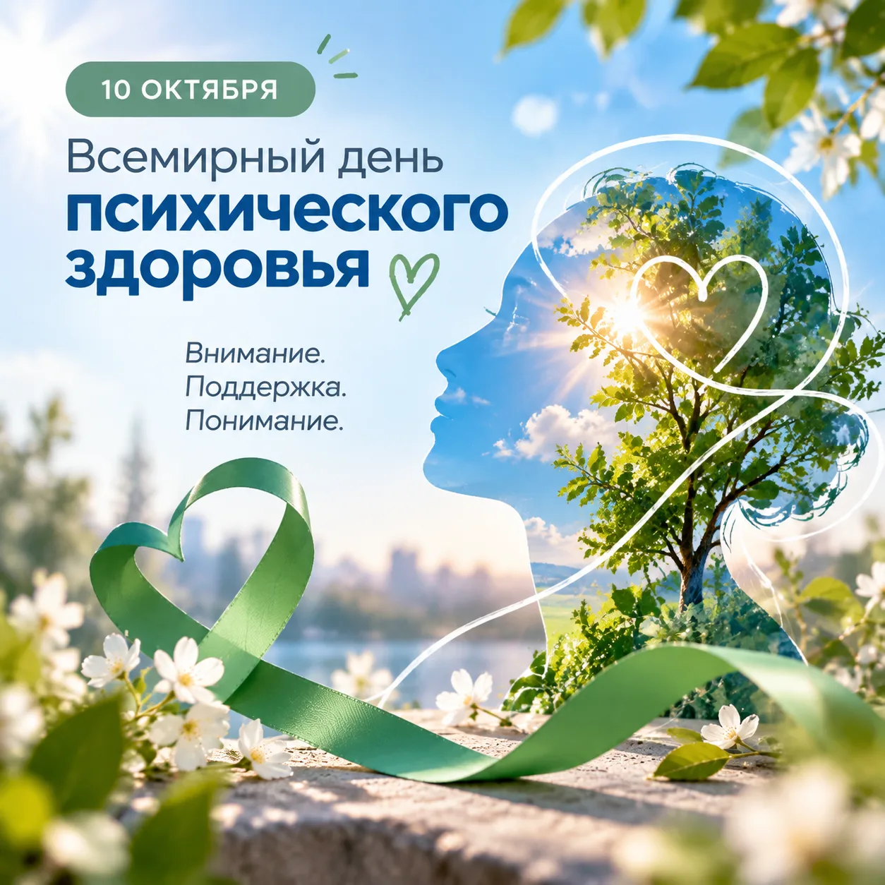 🧠 10 октября — Всемирный день психического здоровья