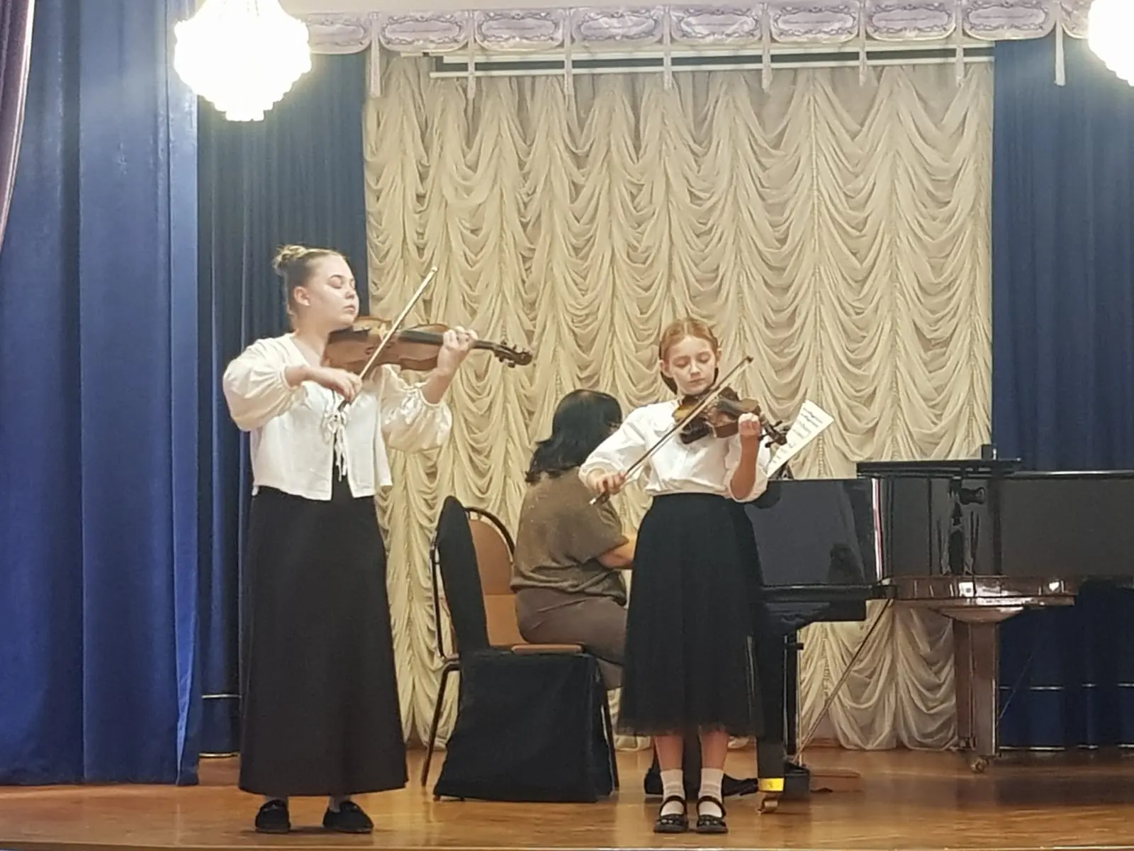 Сегодня у нас в Школе прошел внутришкольный этап краевого конкурса исполнительского мас...