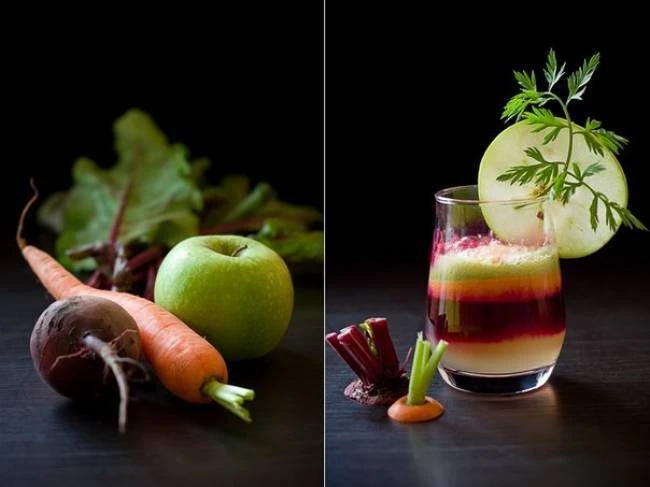 🍹 Красивый и вкусный фруктово-овощной сок